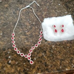 Bri-Love necklace and earrings set ❤5 for $10❤